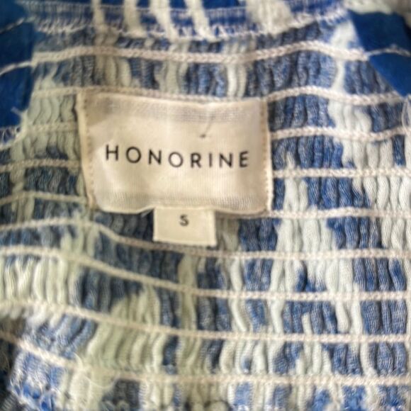 HONORINE Marguerite Tiered Cotton-Gauze Maxi Dress Size S - Picture 2 of 10